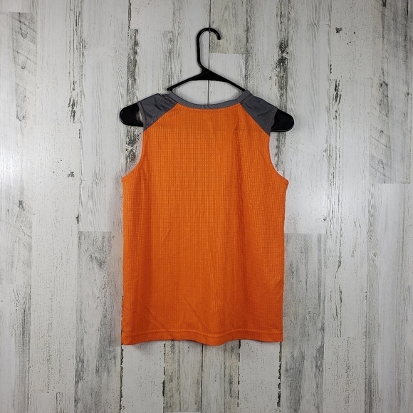 boys orange and gray tank top size large 10-12 - Picture 3 of 6